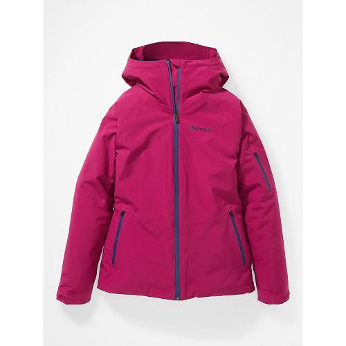 Marmot Ski Jacket Red NZ - Refuge Jackets Womens NZ2541639